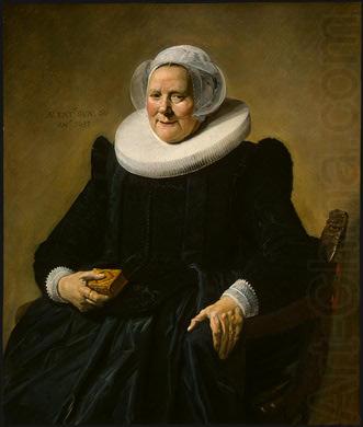 Portrait of an Elderly Lady, Frans Hals